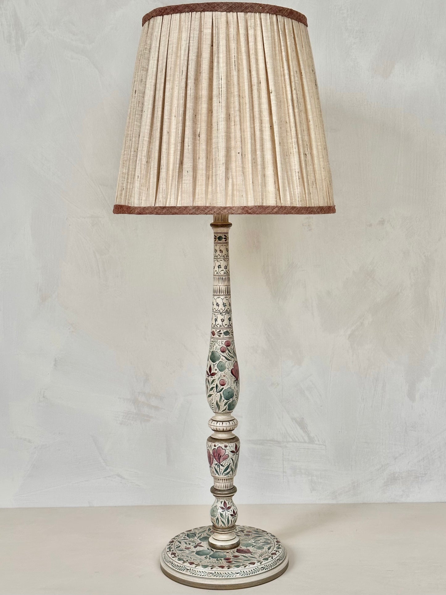 Original Candlestick Lamp Base - Plum Teal