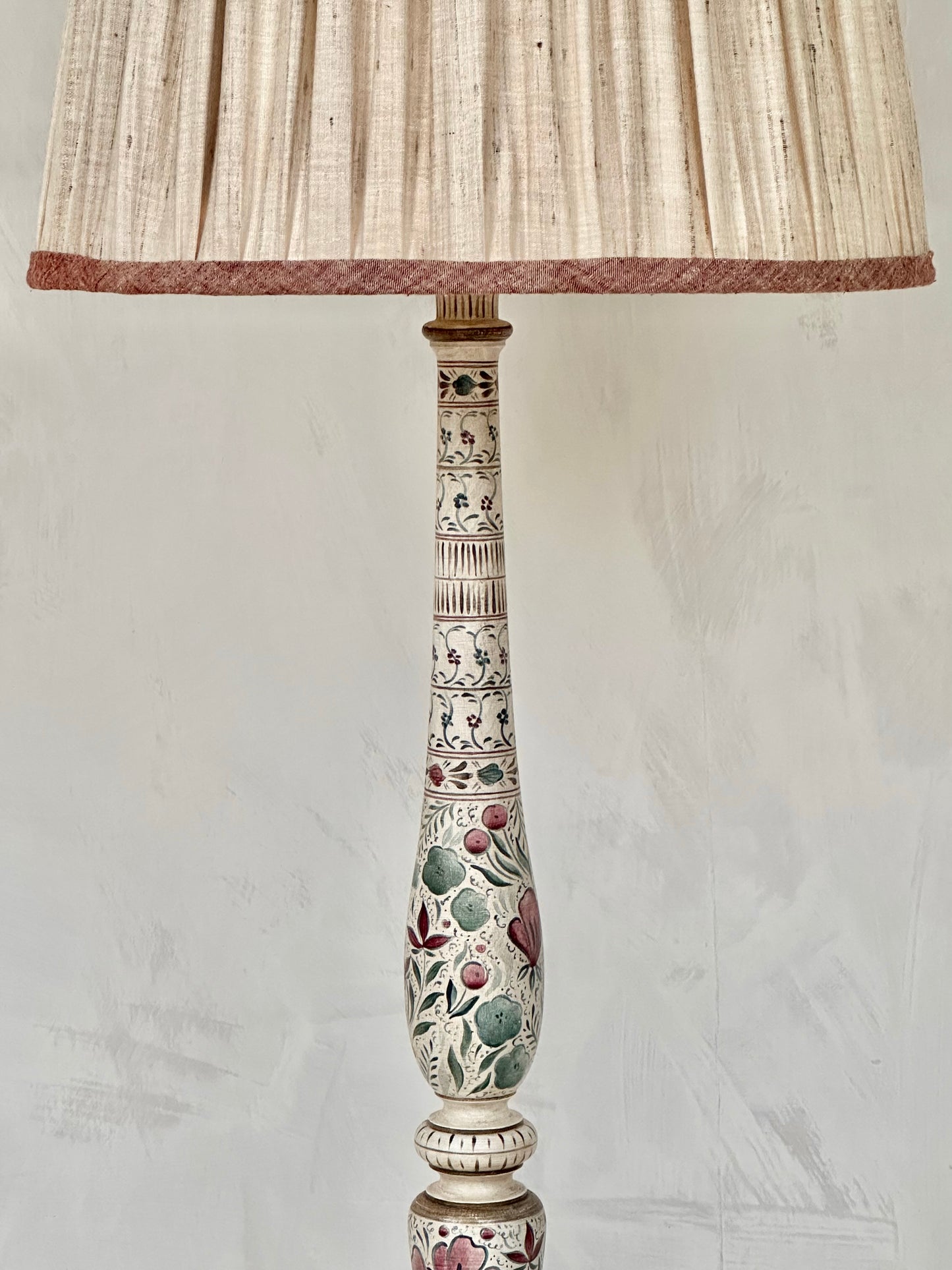 Original Candlestick Lamp Base - Plum Teal
