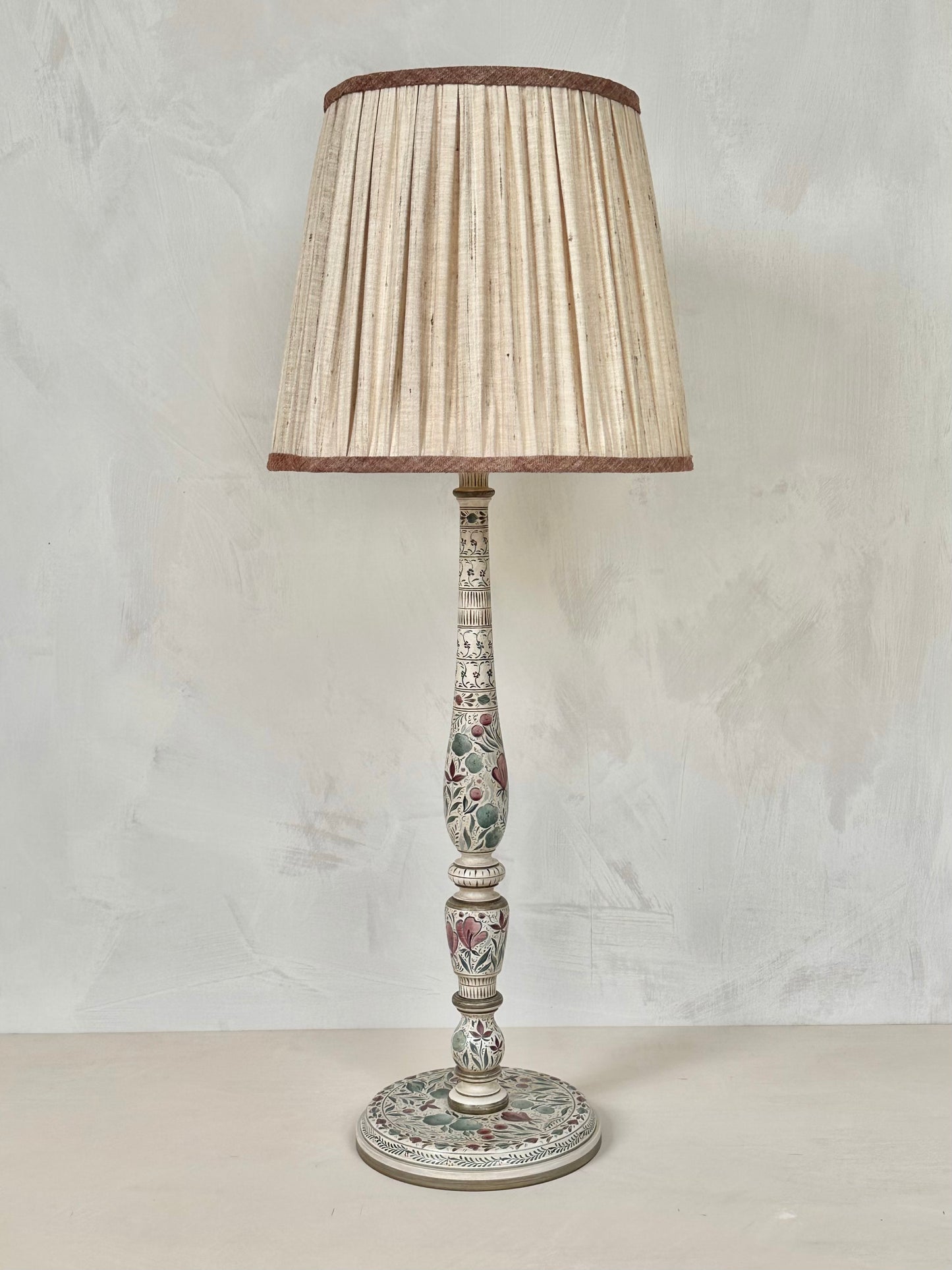 Original Candlestick Lamp Base - Plum Teal