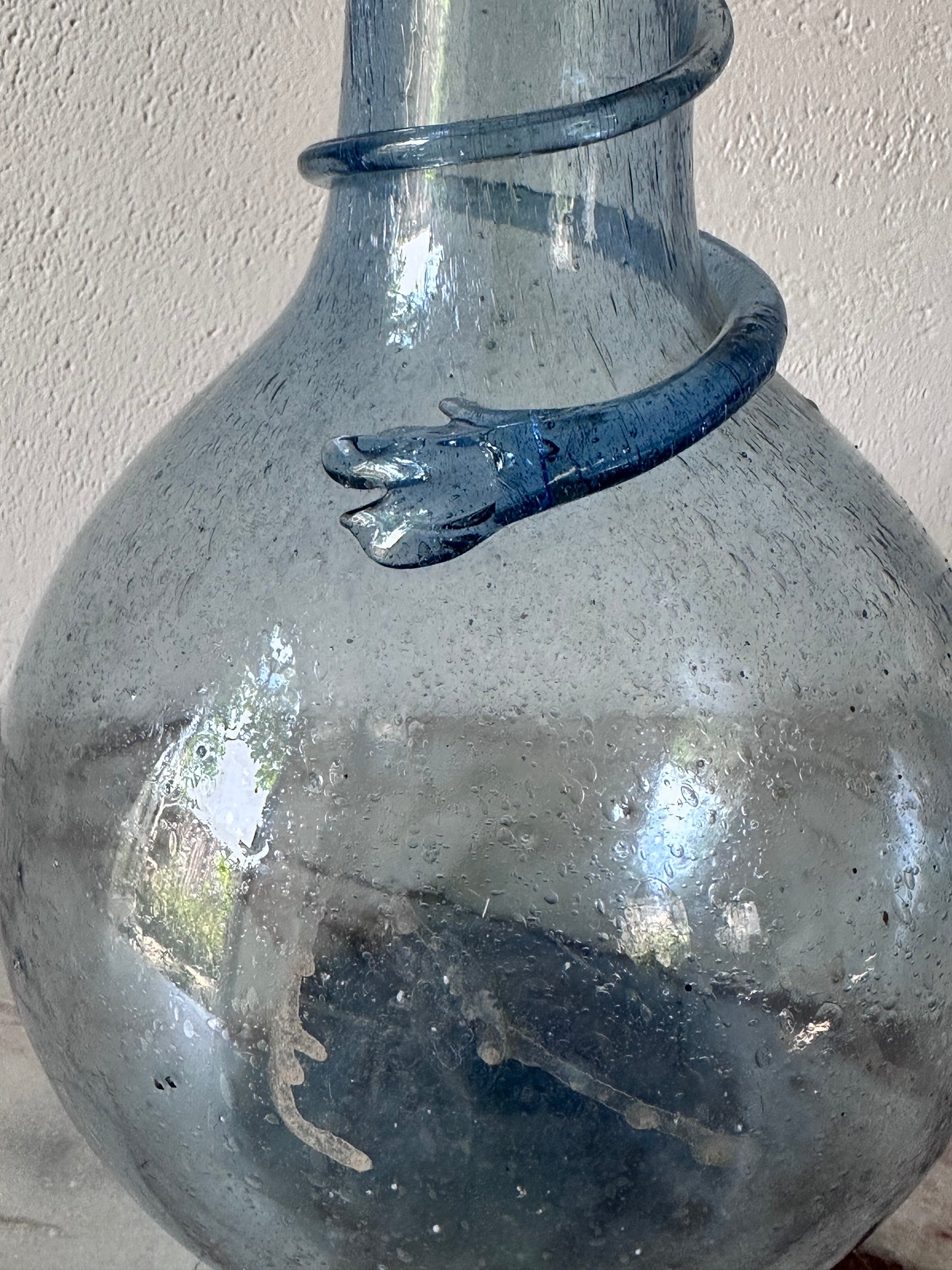 Tall glass vase from Robert Kime