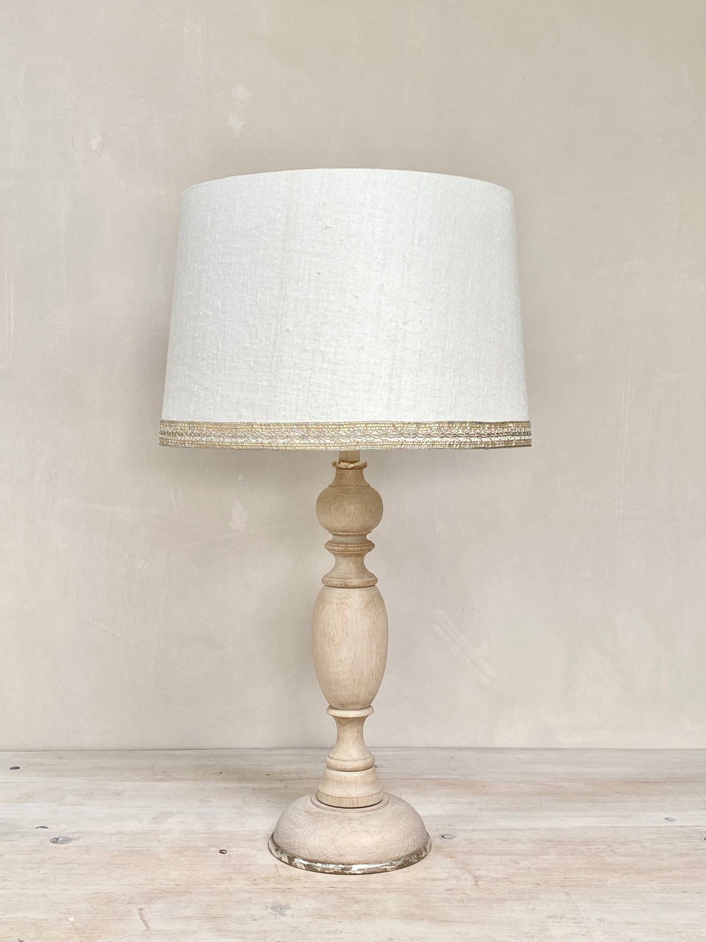 French Turned Lamp Base