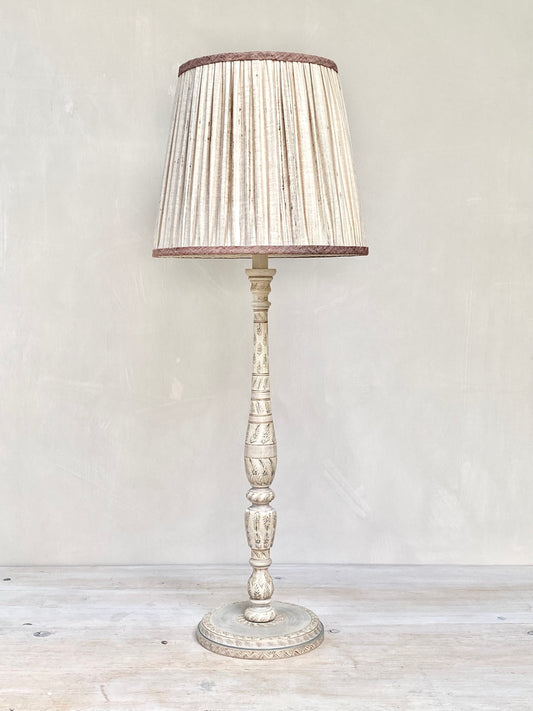 Original Candlestick Lamp Base Leaf