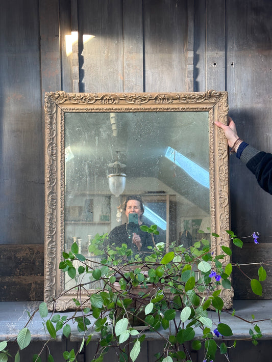 Carved Framed Mirror