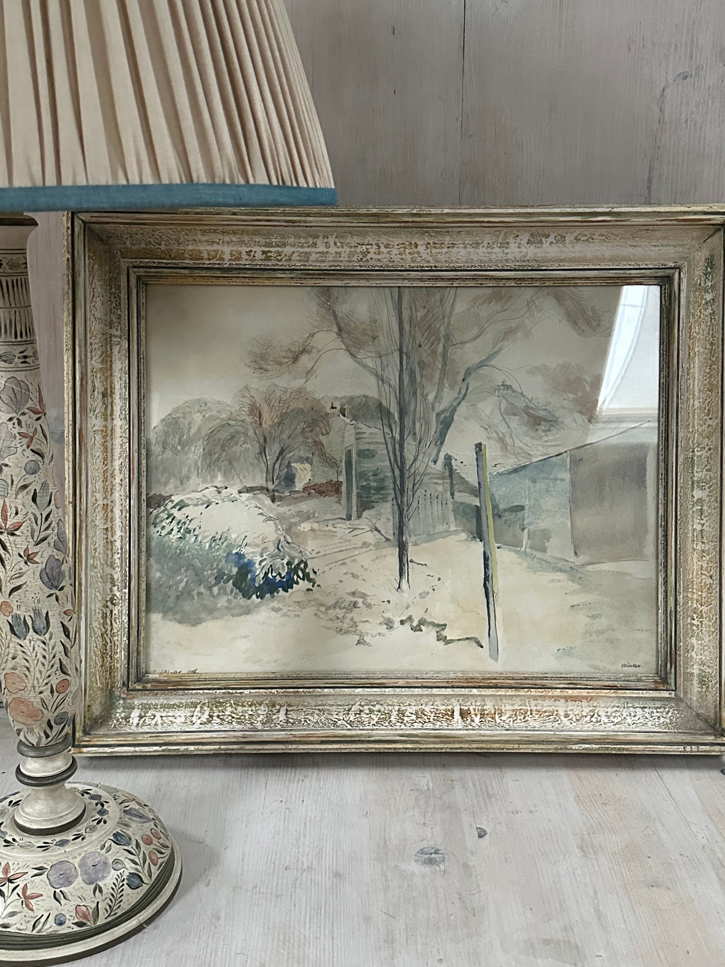 Winter Watercolour by J E Slater