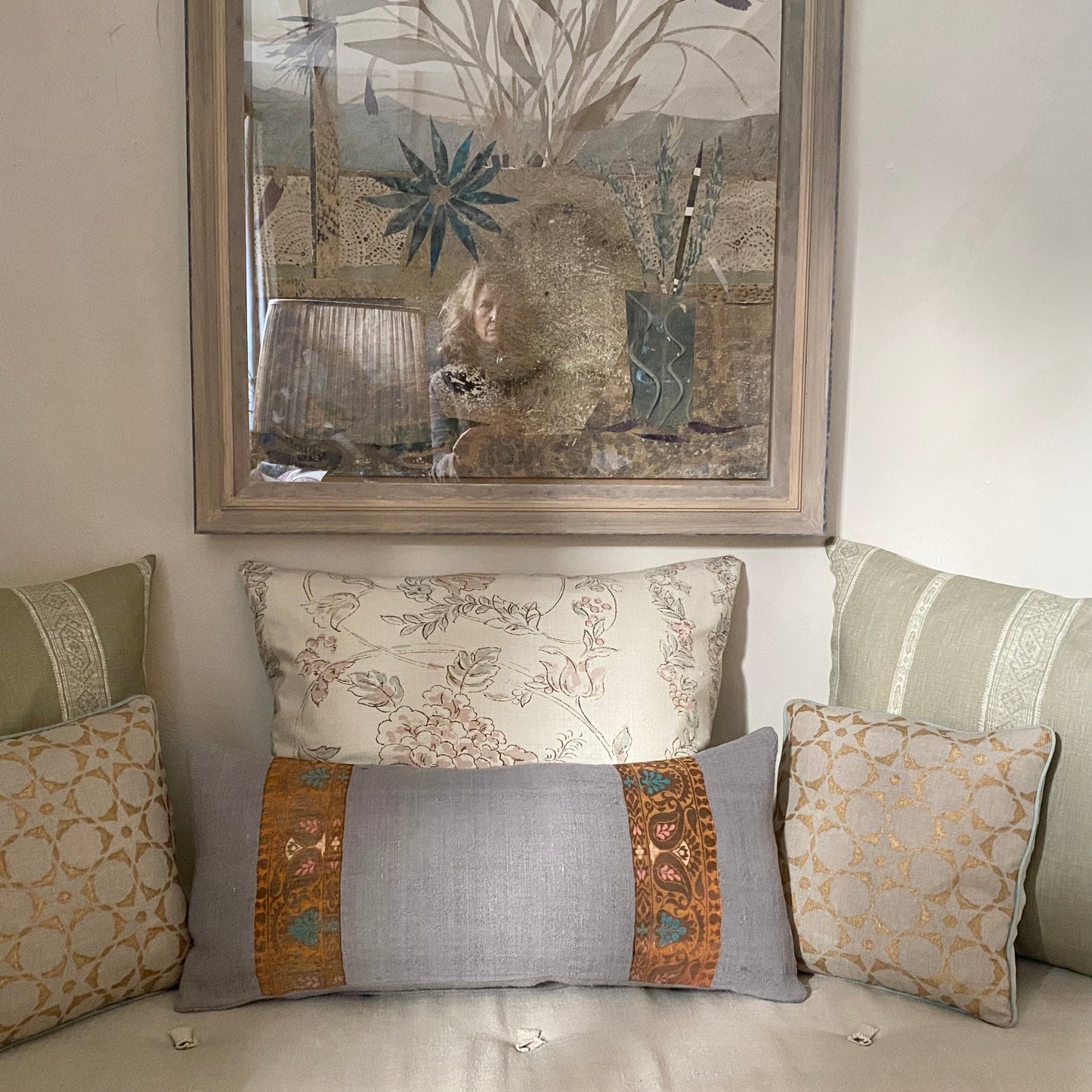 Vintage Linen Cushions