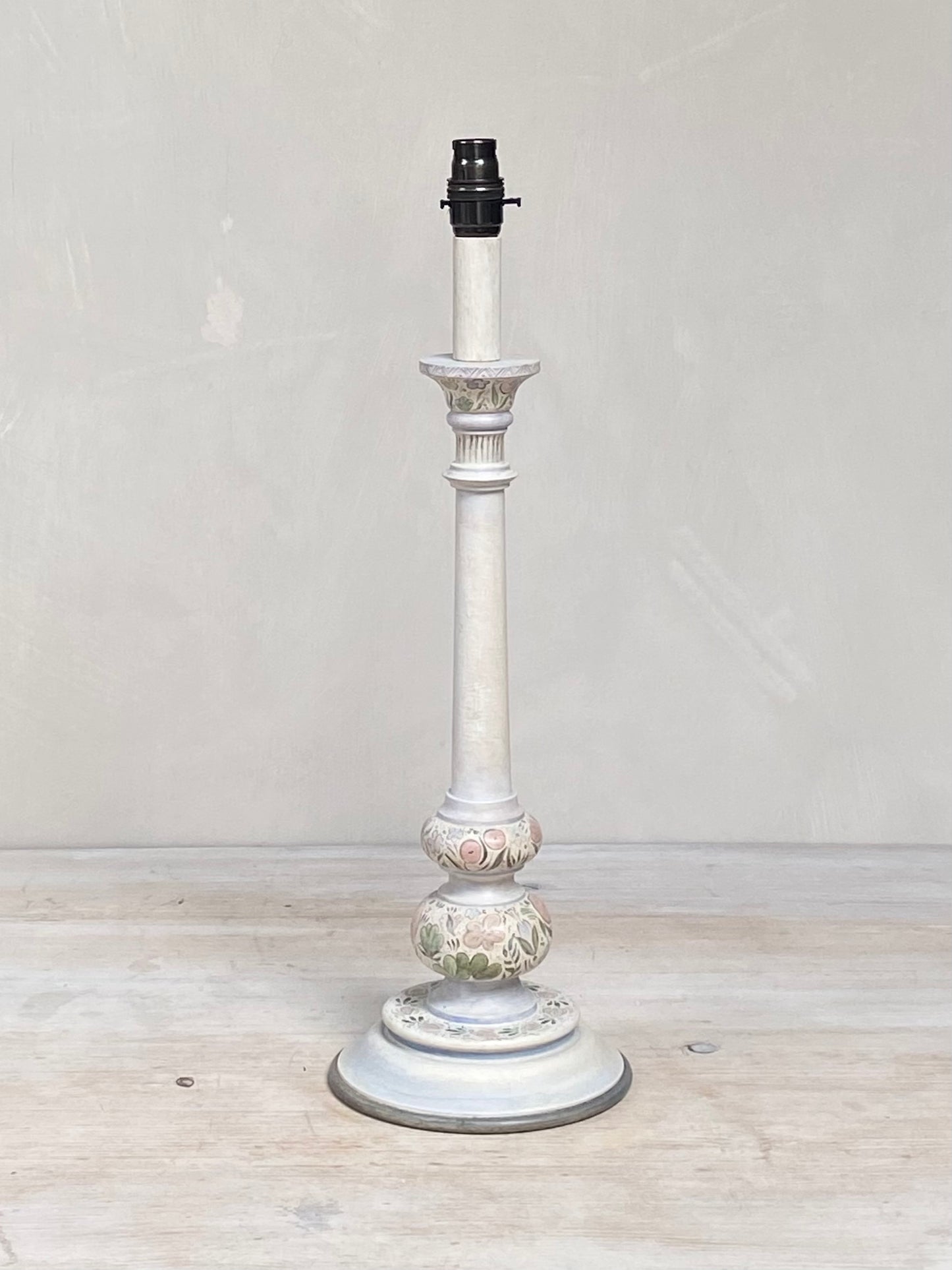 Baby Kashmiri Lamp Base - Multi Plumbago