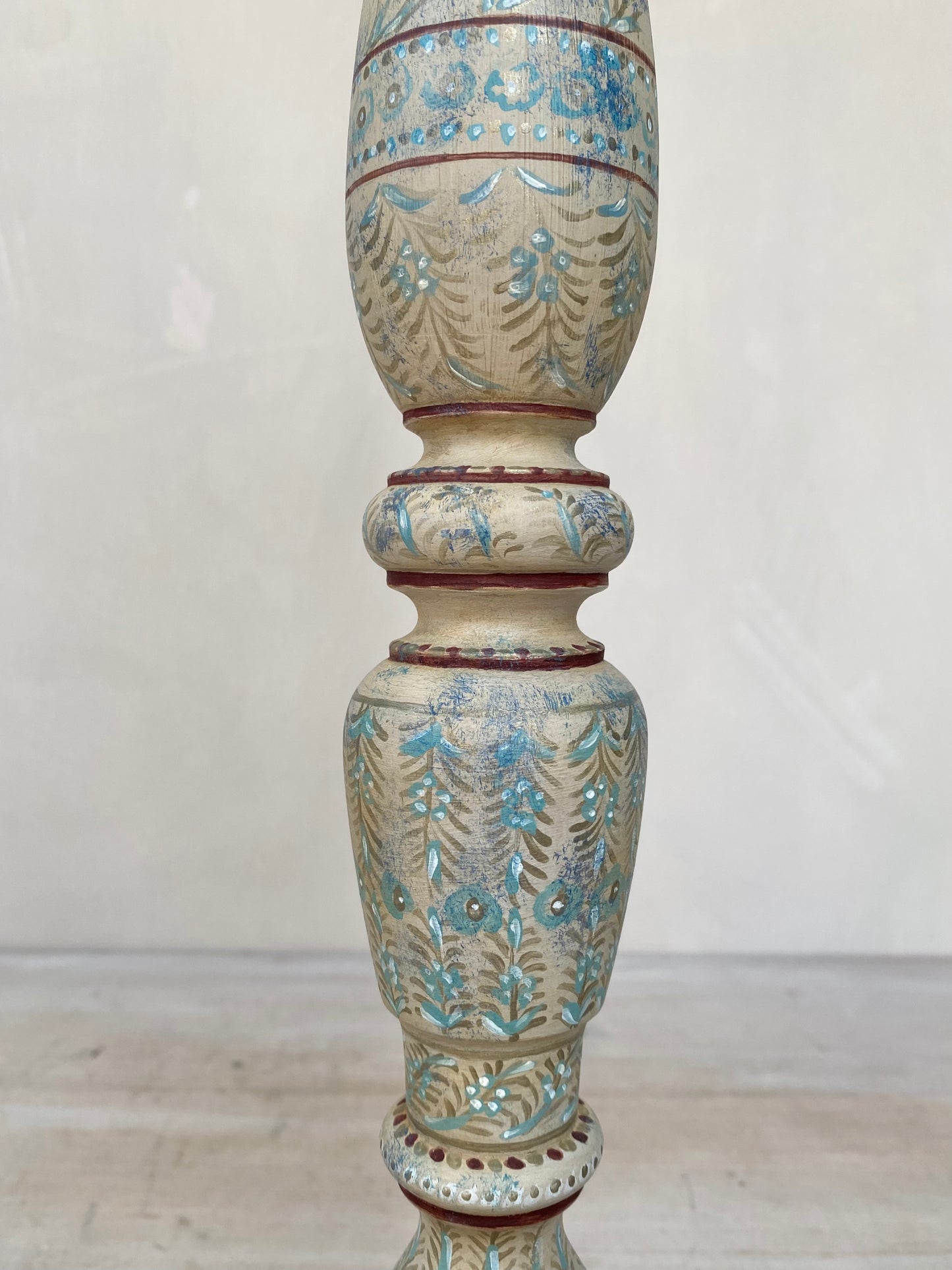 Original Candlestick Lamp Base Leaf