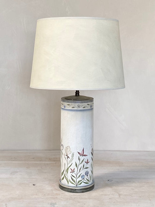 Pygmalion Original Drum Lamp Base - Plumbago Blue