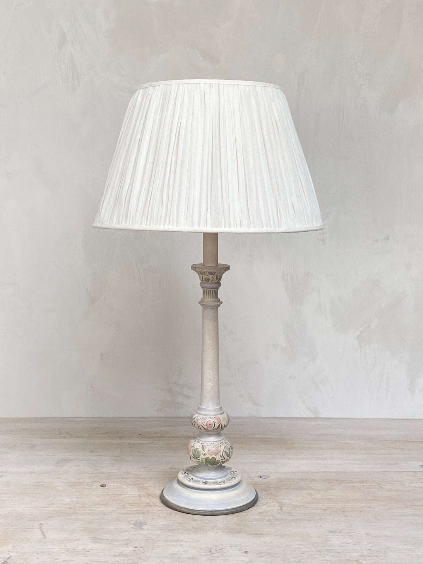 Baby Kashmiri Lamp Base - Multi Plumbago