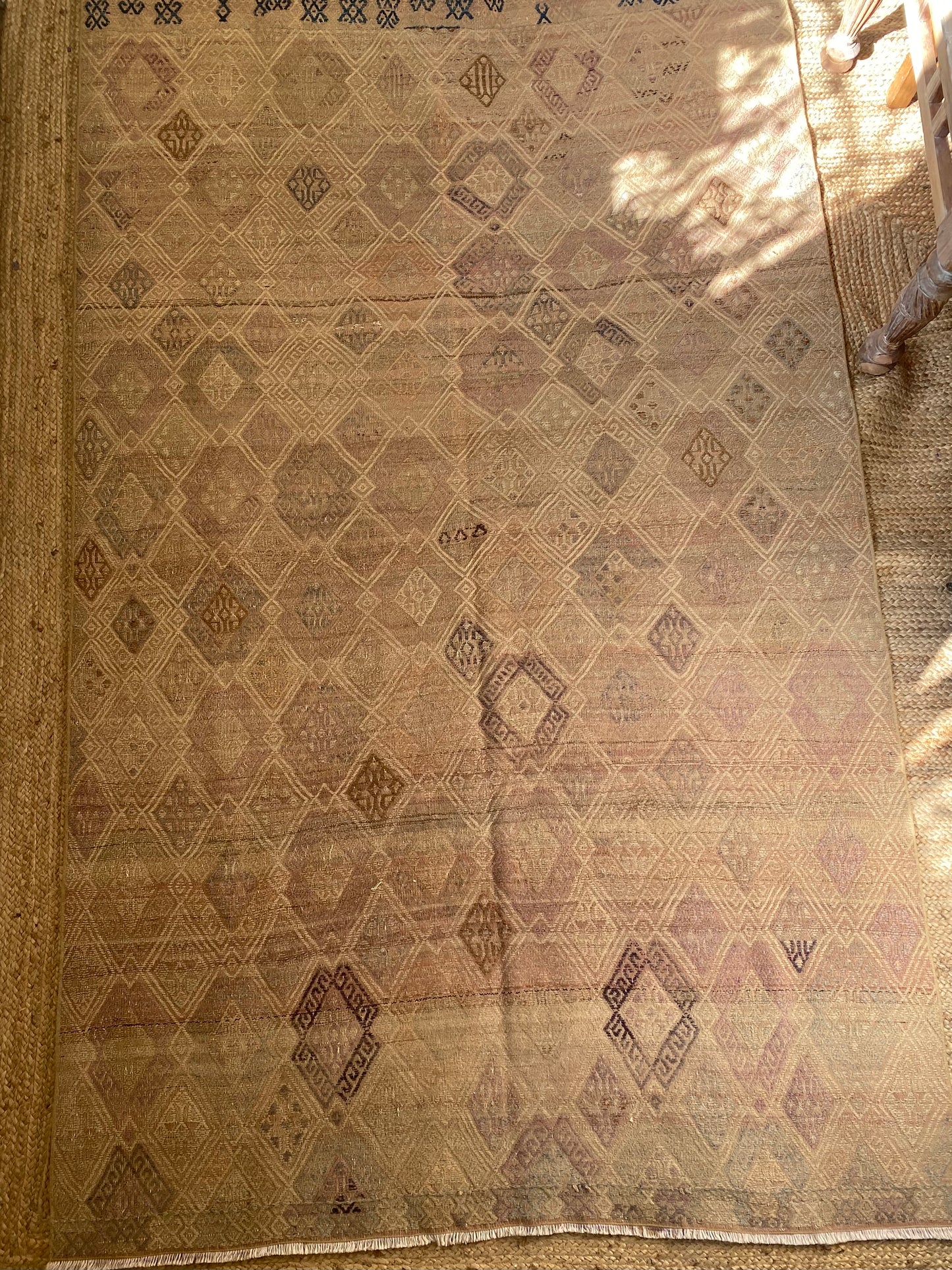A Vintage Turkish Kelim Rug - Now Sold