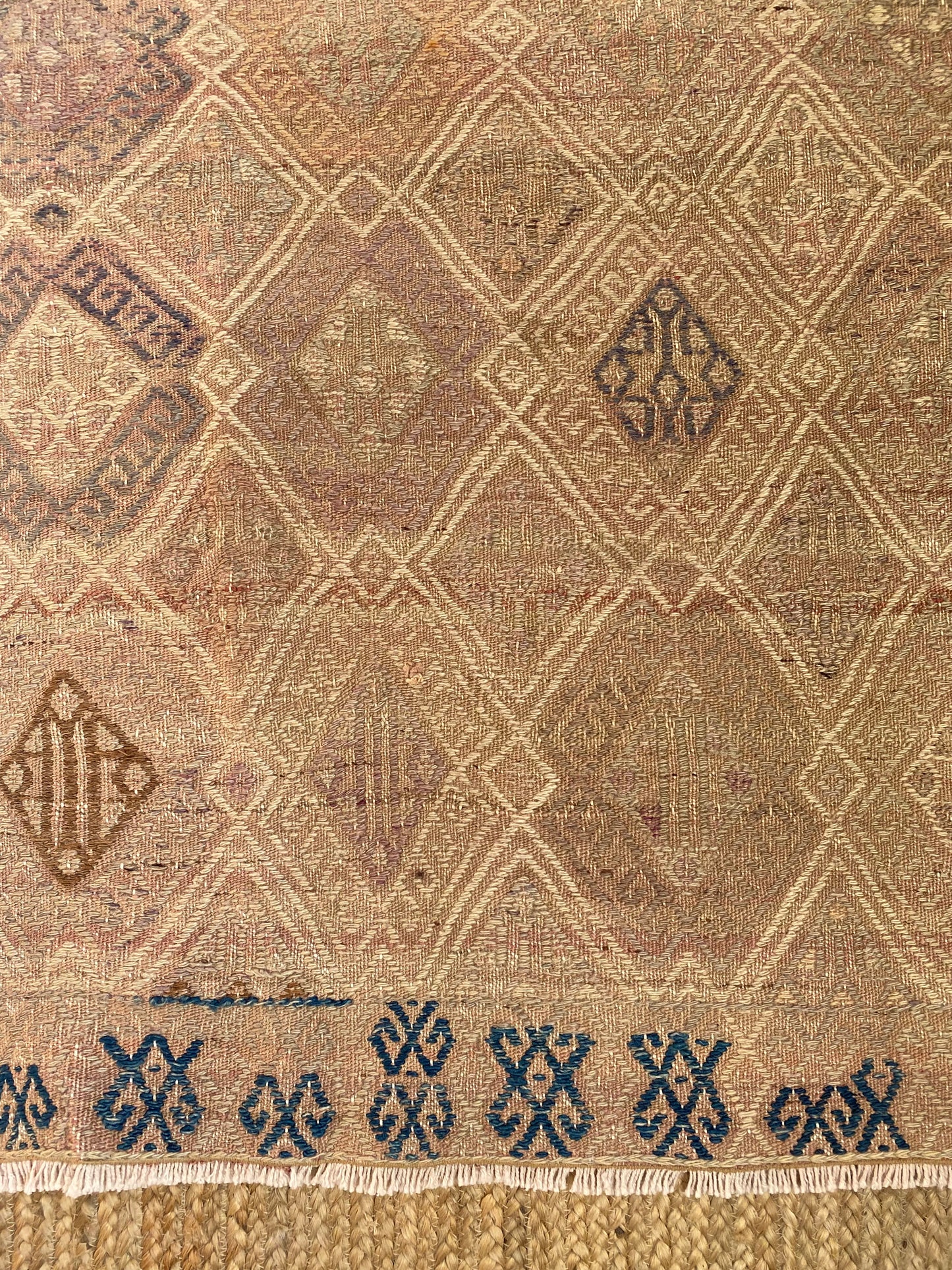A Vintage Turkish Kelim Rug - Now Sold