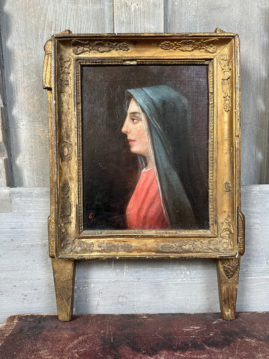 Mary Magdalene oil study