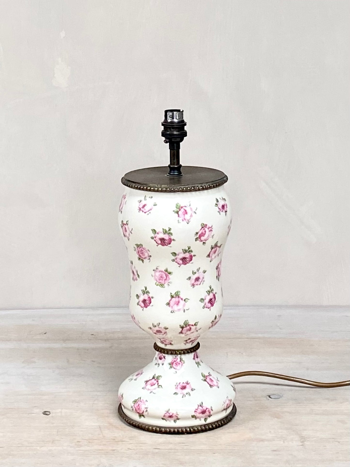 English Ceramic Lamp Base