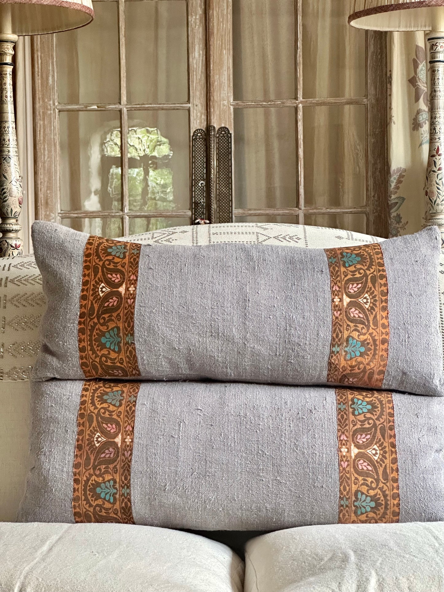 Vintage Linen Cushions