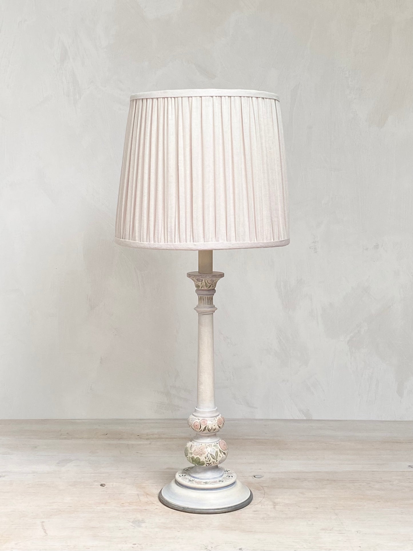 Baby Kashmiri Lamp Base - Multi Plumbago